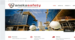 Desktop Screenshot of anekasafety.com