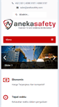 Mobile Screenshot of anekasafety.com